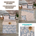 ETE HOMETEX ÇİFT KİŞİLİK WELSOFT UYKU SETİ ARİNA BEJ 8696474231976