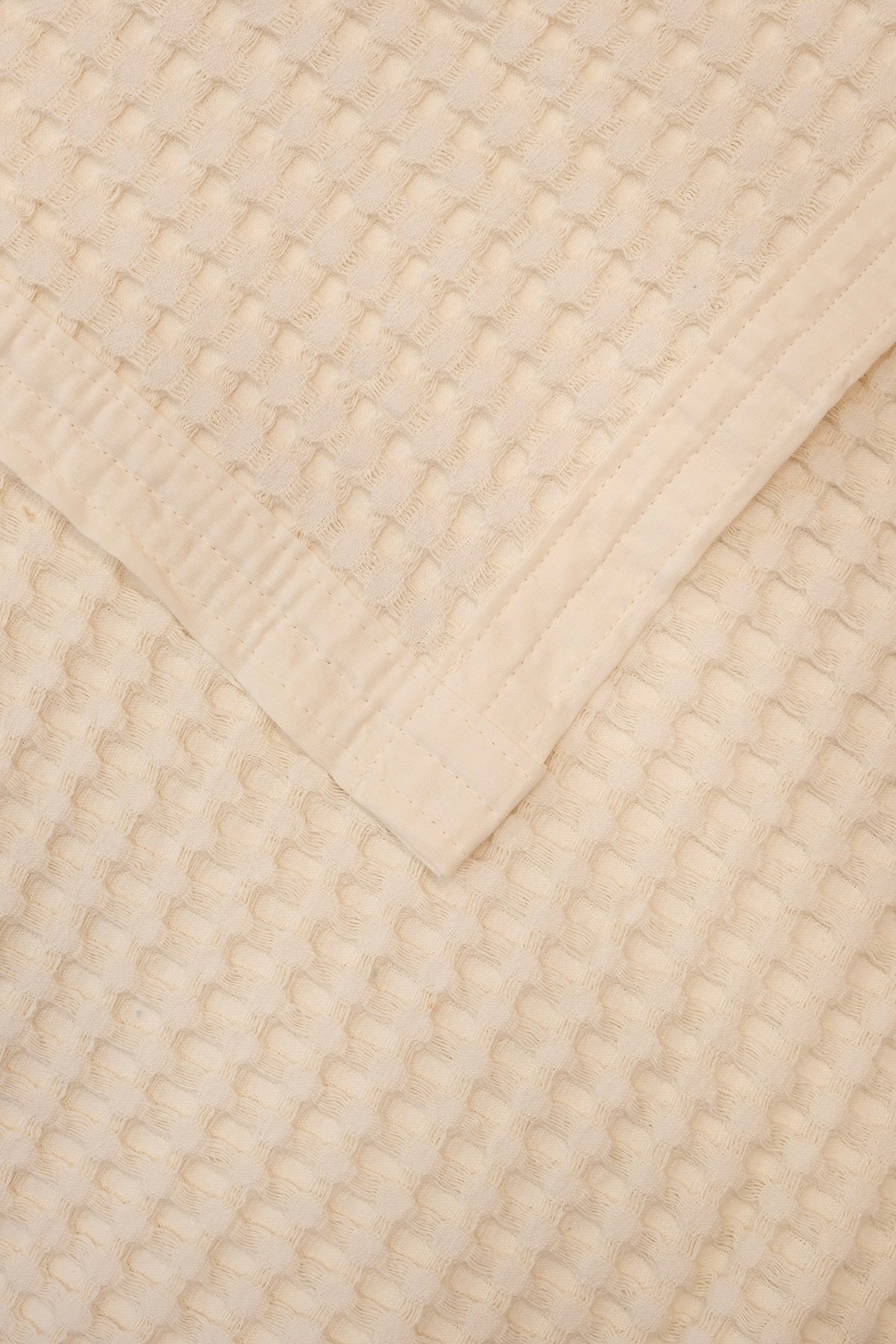ETEHOMETEX HAVUZLU PİKE TEK KİŞİLİK 160X240CM KREM 8696474232079