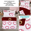 ETE HOMETEX ÇİFT KİŞİLİK WELSOFT UYKU SETİ LOVE 8696474231860