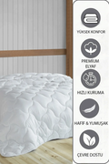 ETE HOMETEX ÇİFT KİŞİLİK MİCROFİBER YORGAN 195x215 CM 8699297000863