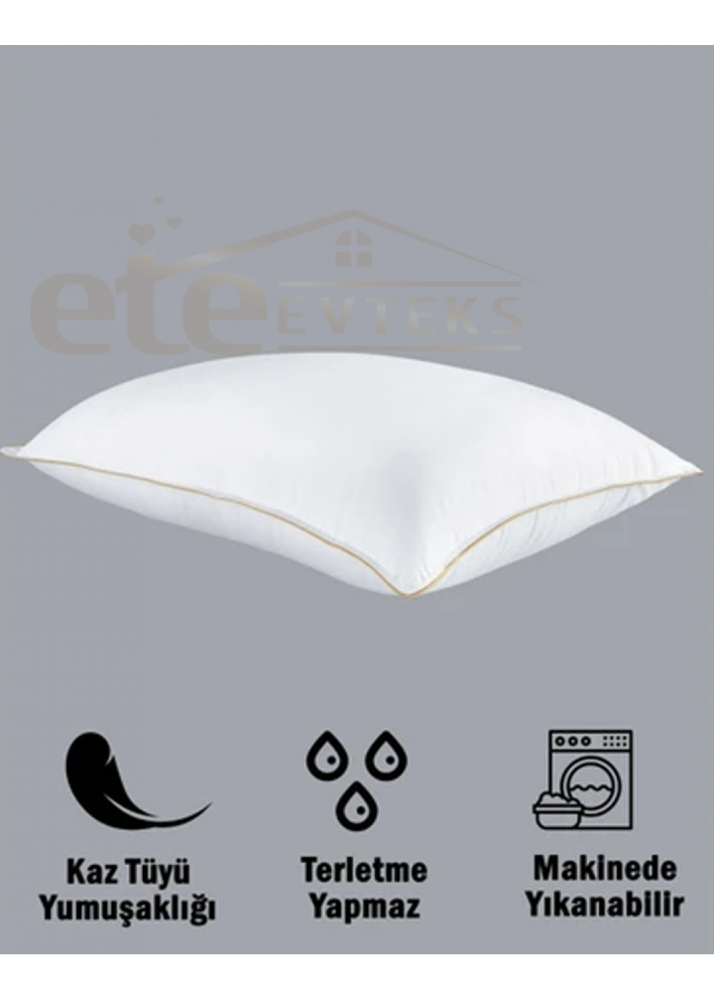 ETEHOMETEX Microjel Dolgu Yastık 1200 gr 50x70cm 8696474231904 ETEHOMETEX Microjel Dolgu Yastık 1200 gr 50x70cm 8696474231904