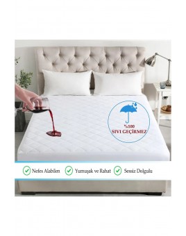 ETEHOMETEX KAPİTONELİ SIVI GEÇİRMEZ YATAK KORUYUCU FİTTED ALEZ 180X200 ÇİFT KİŞİLİK 8696474231546