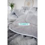 ETE HOMETEX ÇİFT KİŞİLİK WELSOFT YORGAN 195X215CM AĞAÇ DESEN GRİ 8696474231712