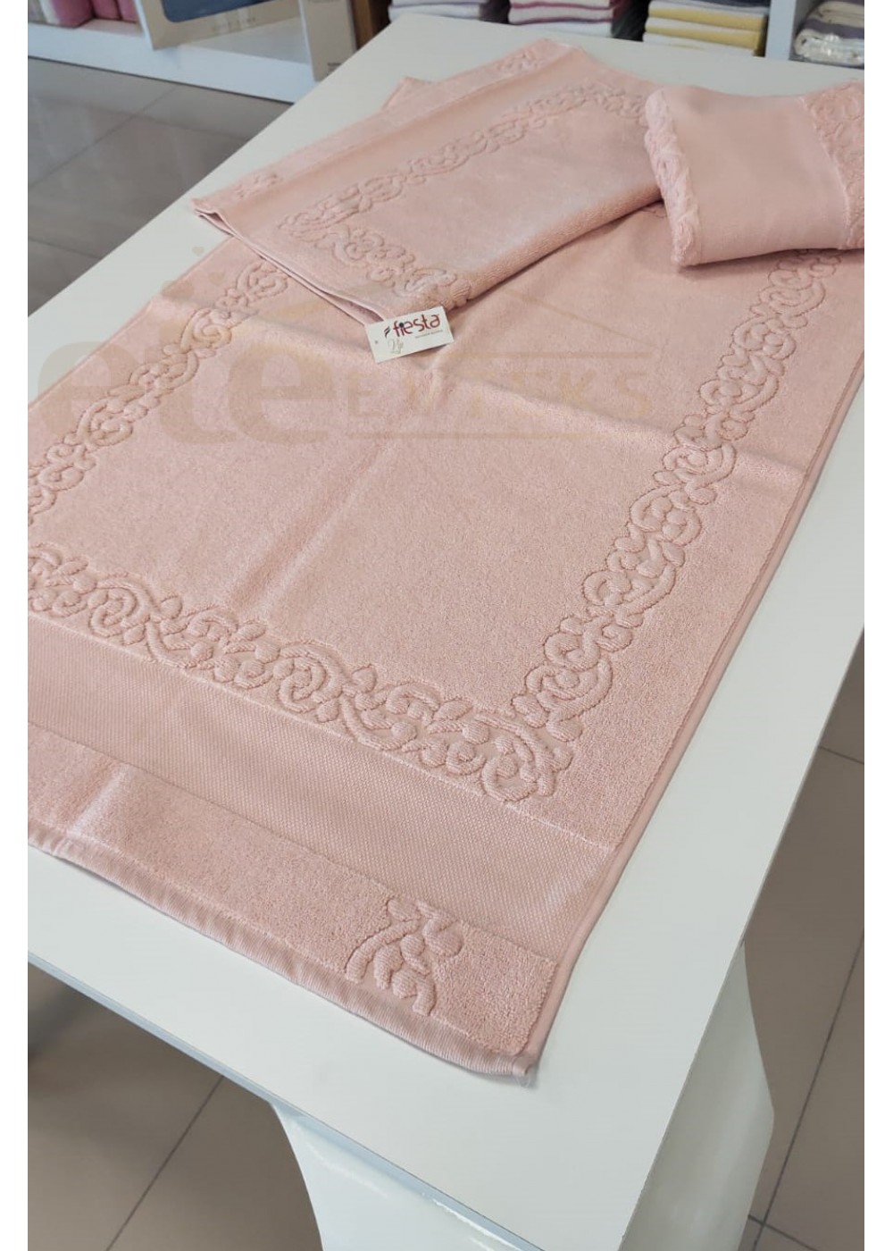 FİESTA ZÜMRÜT BANYO PASPAS TAKIMI PUDRA 8696474231685 FİESTA ZÜMRÜT BANYO PASPAS TAKIMI PUDRA 8696474231685