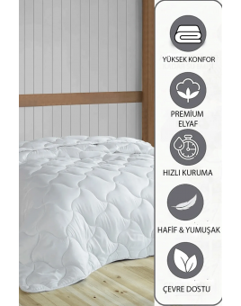 ETE HOMETEX ÇİFT KİŞİLİK MİCROFİBER YORGAN 195x215 CM 8699297000863