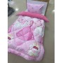 ETE HOMETEX TEK KİŞİLİK LÜX WELSOFT YORGAN PRENSES PEMBE 155X215CM 8696474231856